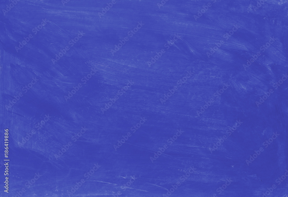 Blue painted textured abstract background with brush strokes in gray and black shades. Blue painted textured abstract background with brush strokes in gray and black shades.