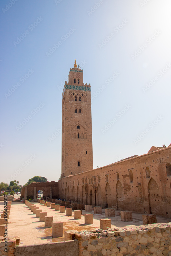 koutoubia mosque in Marrakech, Morocco that you should have seen during your vacation