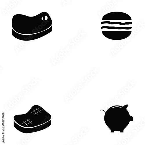 pork icon set