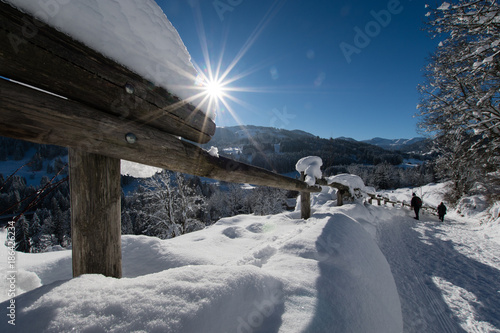 Winter im Gunzesrieder Tal/Allgäu photo