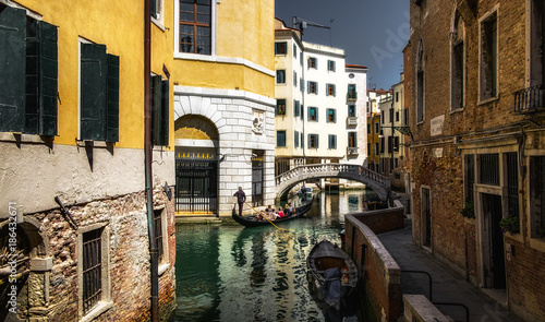 Walking along the canals of Venice. © Svetlana