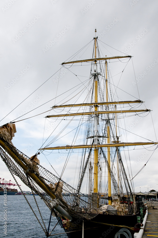 Obraz premium Wooden Sailboat - Fremantle - Australia