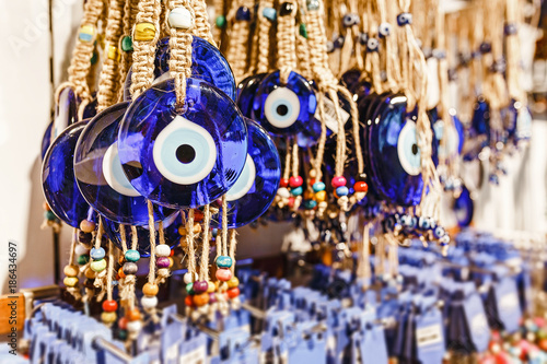 Canvas Print souvenir of the evil eye of Turkey