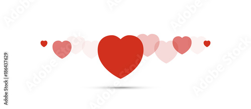 cuori, cuoricini, sfondo, amore, innamorati