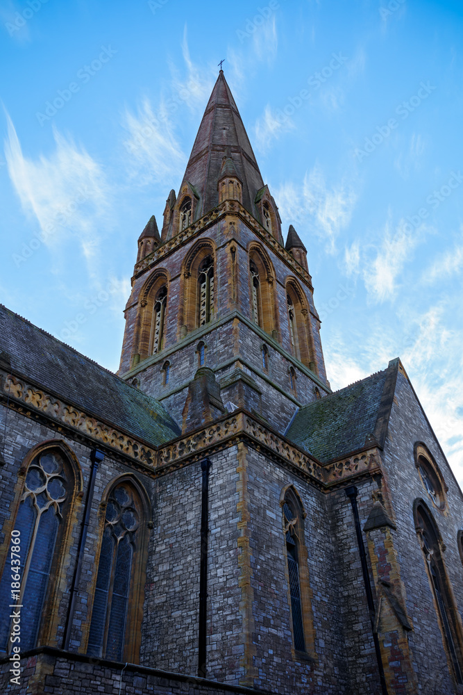 Saint Michael and All Angels' Church in Exeter, Devon, United Kingdom, December 28, 2017