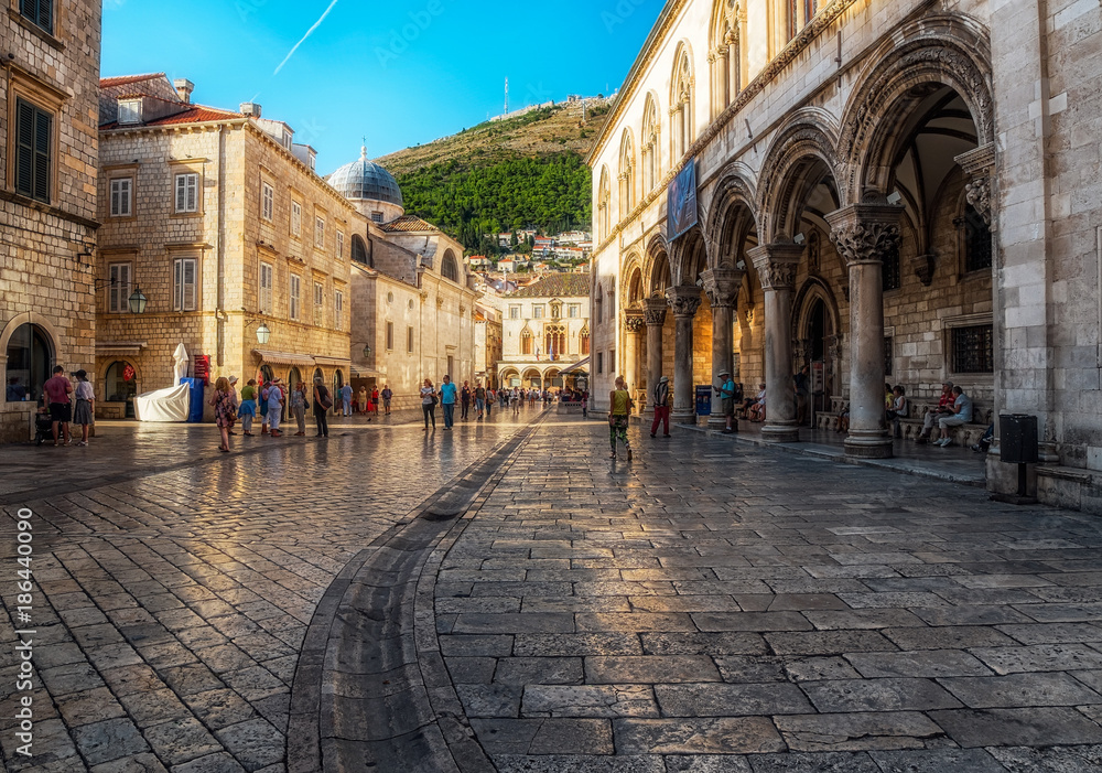 Streets of Dubrovnik. Croatia.