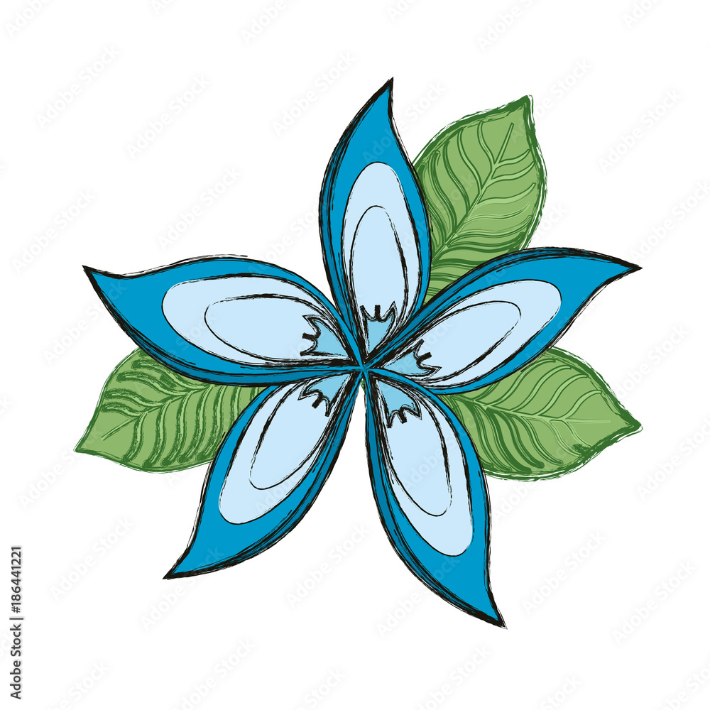 Beautiful flower symbol Beautiful flower symbol