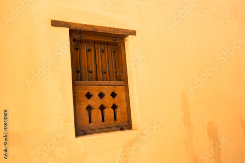Window Nizwa, Oman Arabian Peninsula Panorama Fort