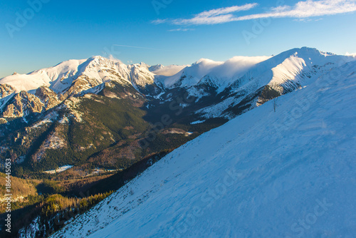 Fototapeta Naklejka Na Ścianę i Meble -  Tatry Zachodnie - zima