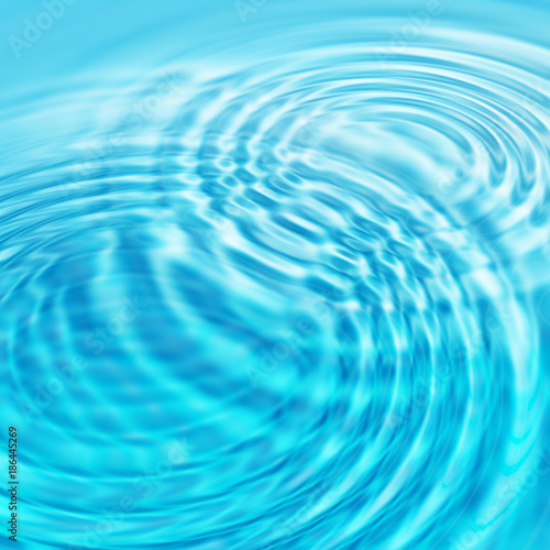 Abstract water background with circles ripples