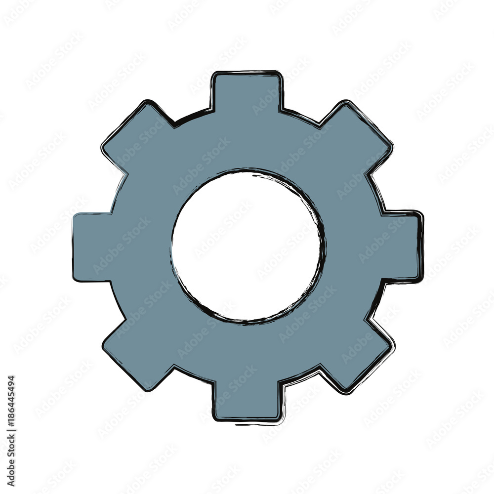 Gear machinery piece