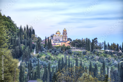 Abkhazia. New Athos Simon the Zealot Monastery photo