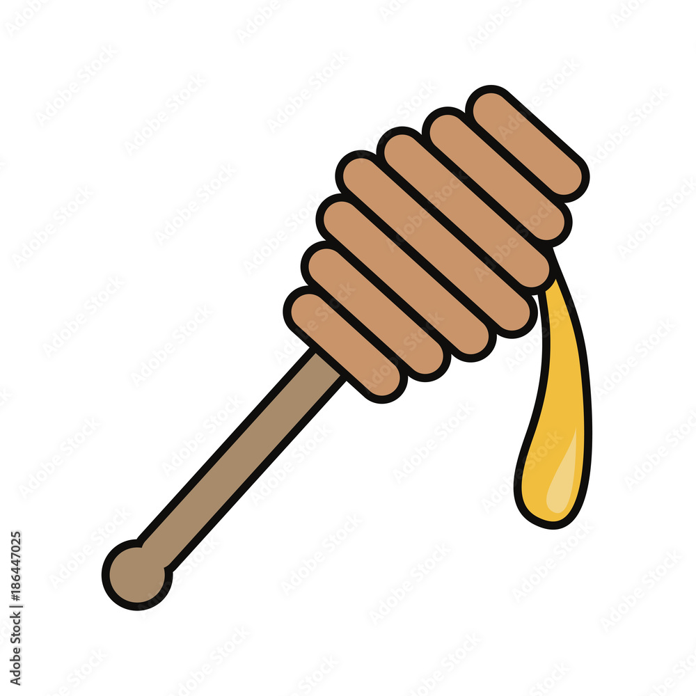 Wooden honey stick Wooden honey stick