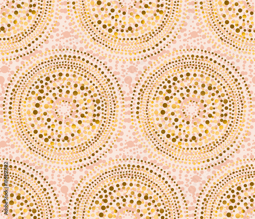 rose gold abstract geometry...