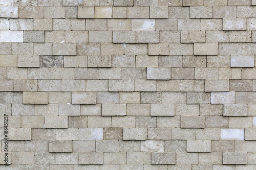 Old Grey Bricks Wall Pattern.