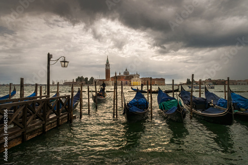 Venetian gondolas. Italy. © Svetlana