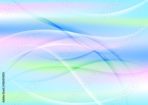 Colorful abstract wavy pattern background