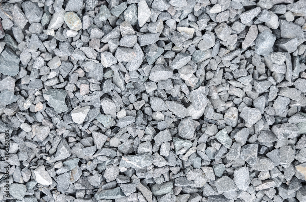 Gray gravel for laying of asphalt roads and filling of emptiness Gray gravel for laying of asphalt roads and filling of emptiness