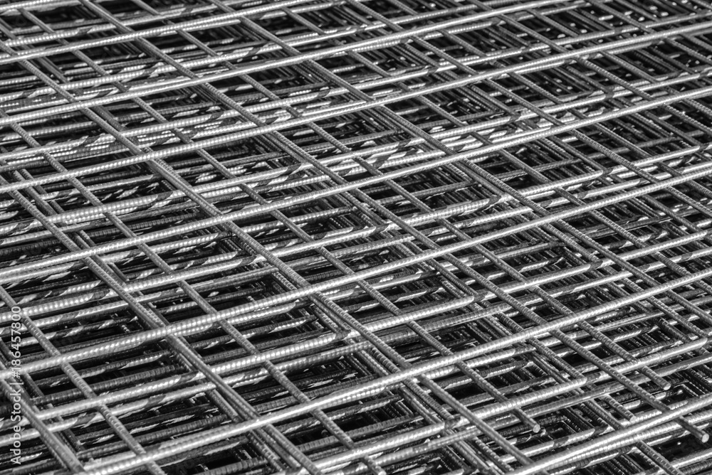 Pile of wire mesh., Reinforcement material of concrete pouring. / Depth of field concept. Selection focus to texture of material. Pile of wire mesh., Reinforcement material of concrete pouring. / Depth of field concept. Selection focus to texture of material.