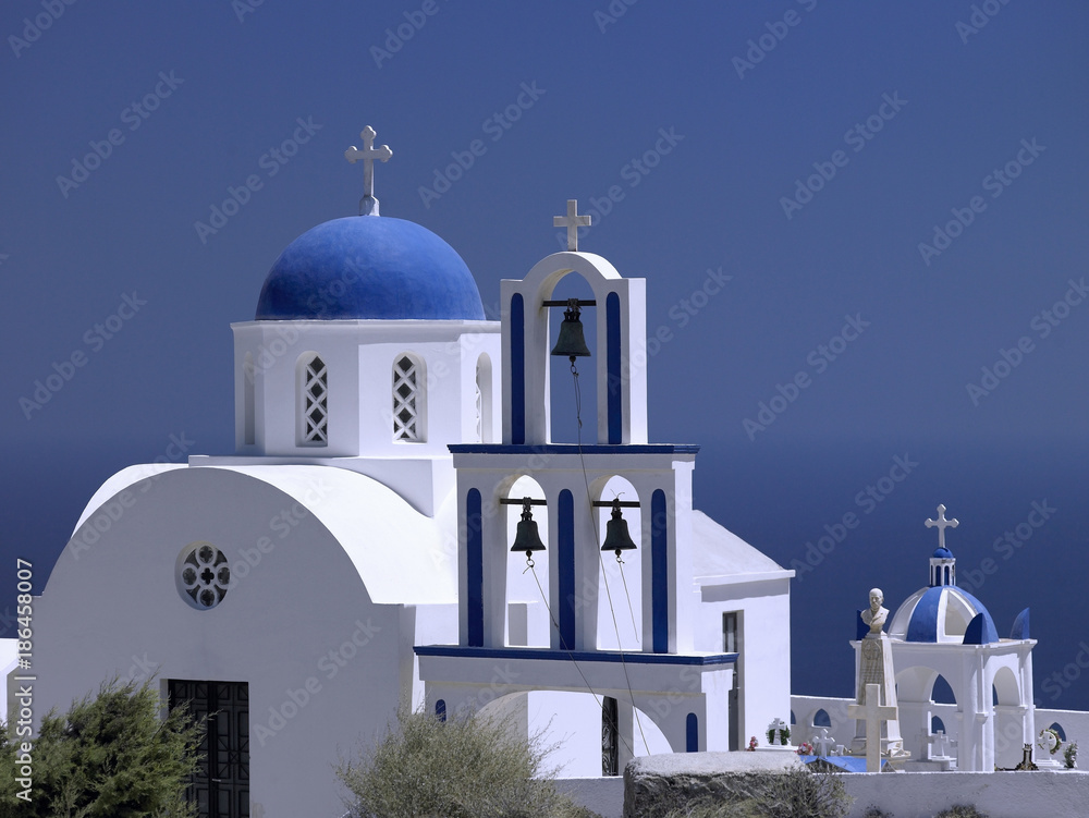 Greek Orthodox Church - Santorini - Greece