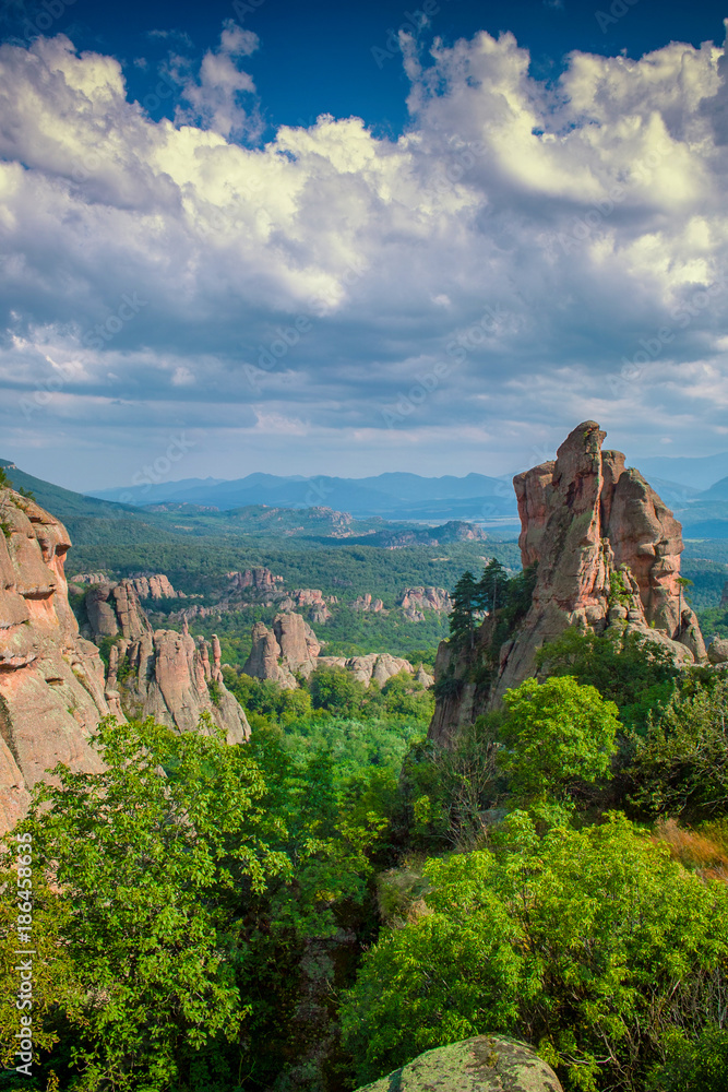 Belogradchik Rocks in Bulgaria - rock formations natural landscape