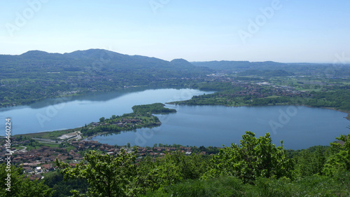 Panorama del lago di Annone