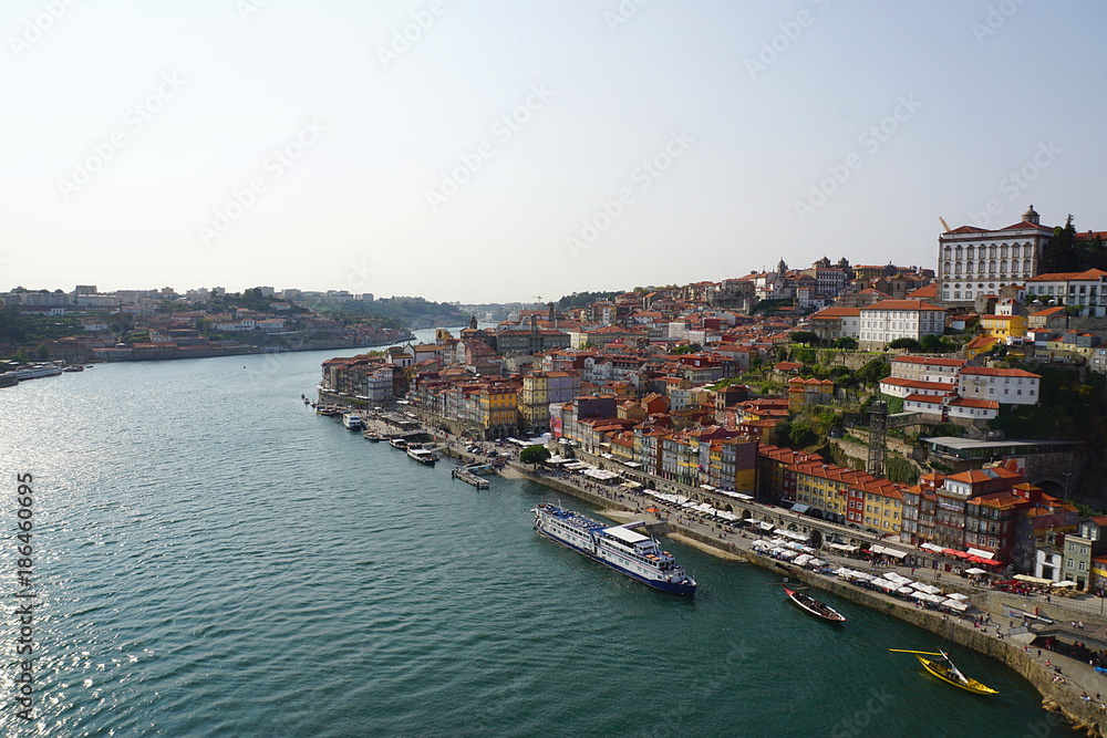 View over Porto and the Duero river
