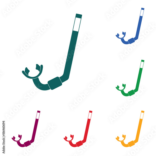 Diving Snorkel Icon