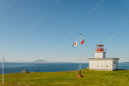 Tableau sur toile Northern Light & Alarm Lighthouse