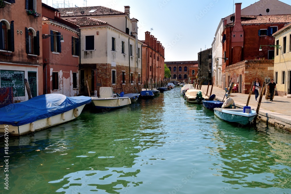 Boats and the canals of Venice