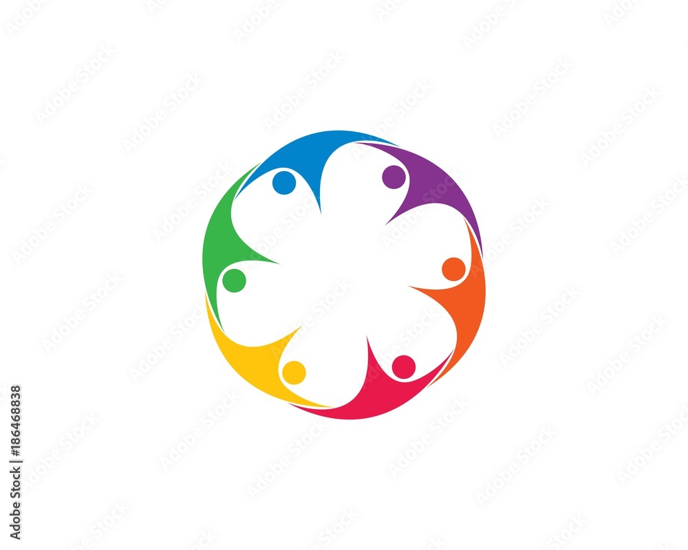 community care Logo template community care Logo template