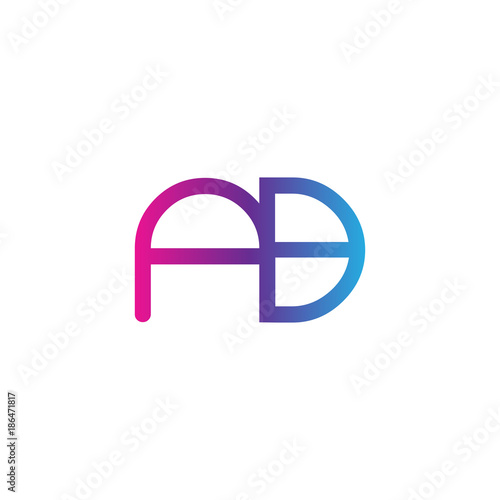 Free Download initial letter rounded logo modern, colorful gradient - GFXLoad