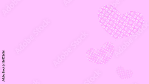 Valentine's Day hearts background.