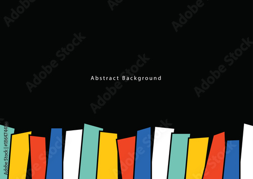 Abstract Background Poster A4 illustration vector. Background concept.