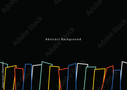 Photography Abstract Background Poster A4 illustration vector