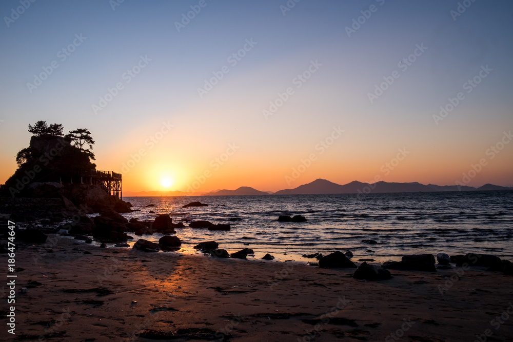 Fototapeta premium Sunset