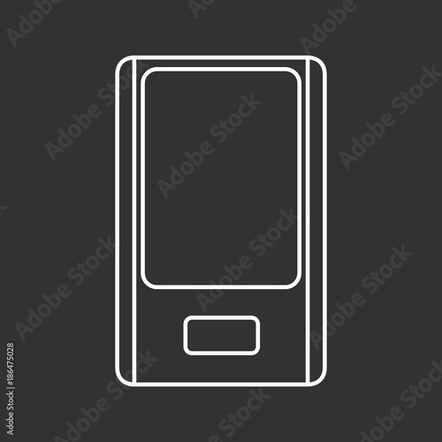 Outlined mp3 player