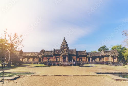 Billede på lærred Prasat Hin Phanom Rung or Phanom Rung Stone Castle in Phanom Rung Historical Par