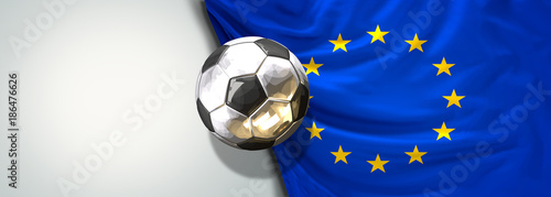 soccer football ball front ...