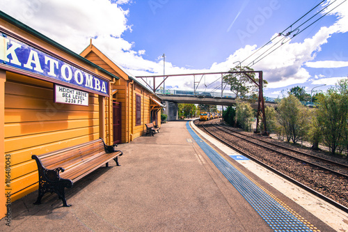 Katoomba Railway Station in Australia