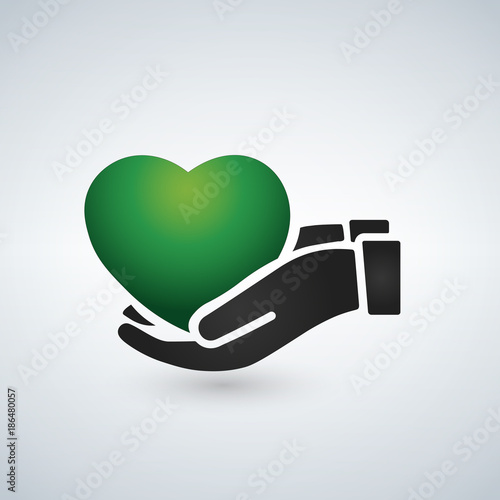 Healthcare hands holding gr...