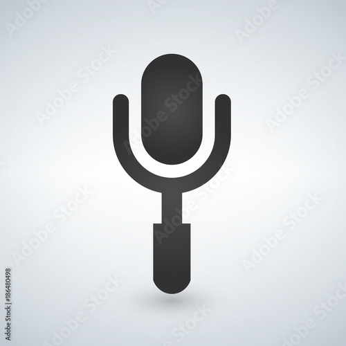 Microphone icon. Speaker sy...