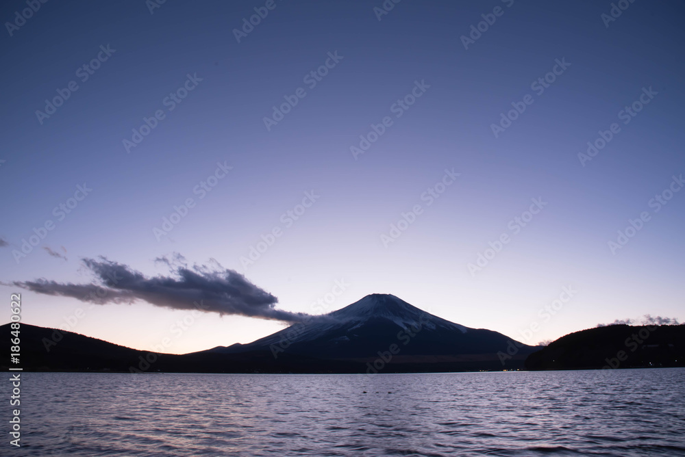 Mt.fuji in magichour