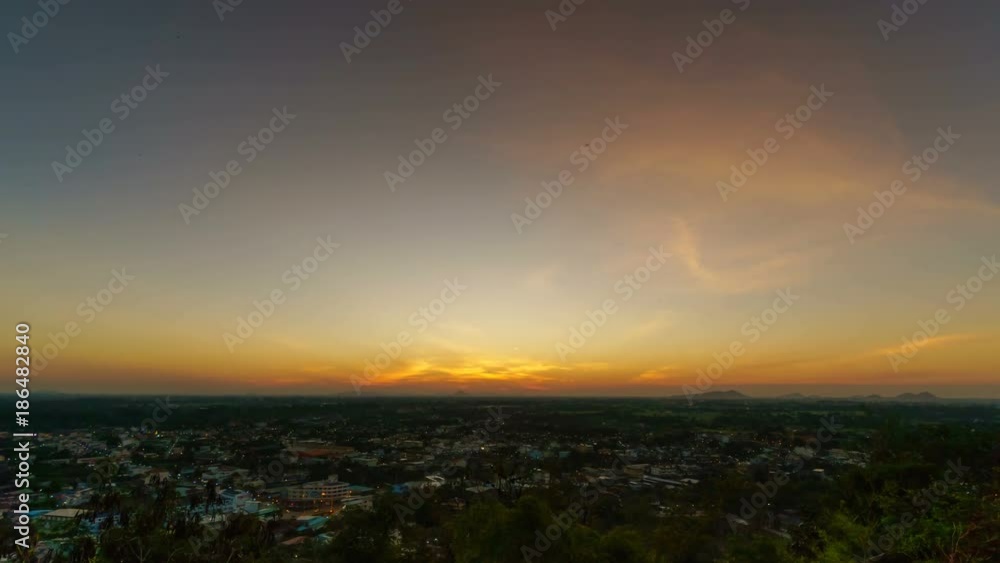 Time lapse view of city skyline at sunrise
Time lapse view of city skyline at sunrise