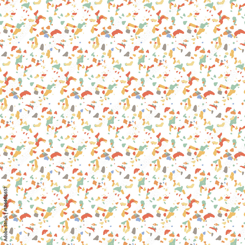 Vector abstract seamless pattern. Free hand doodle drawn surface.