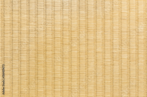 close up of tatami, japanese traditional room matt, showing craftmanship and design photo