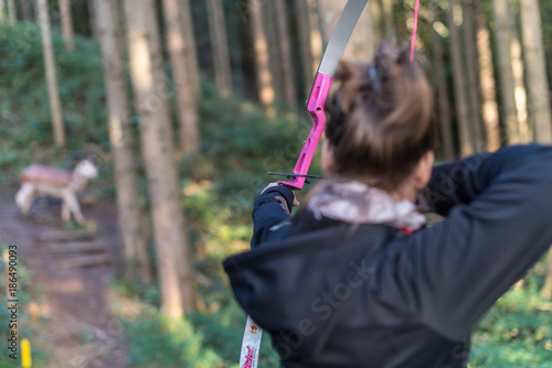 Bow Hunting Girl photo