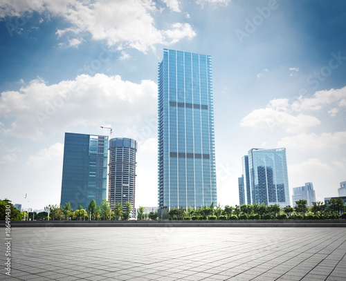 Canvas Print modern buildings