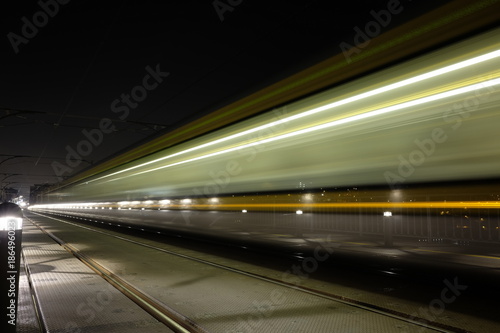 train passage at night