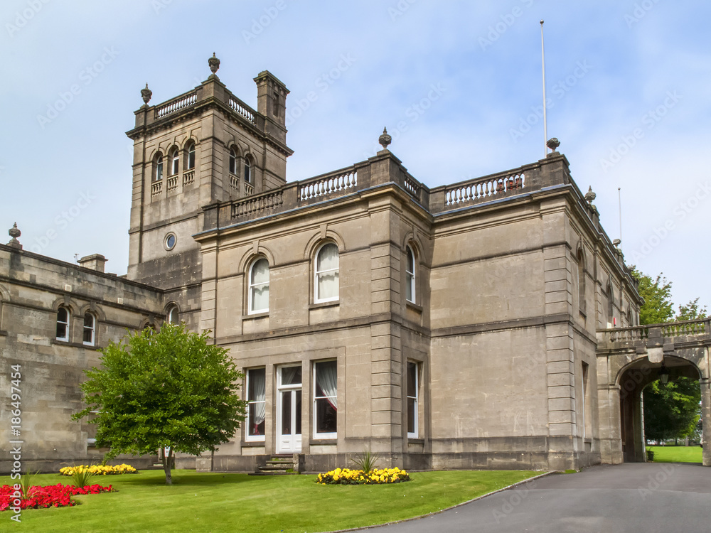 Parc Howard, Llanelli Wales, UK is one of the the city's most important landmark tourist attractions